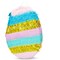 Small Easter Egg Pinata, Spring Party Decor (17 x 12.1 Inches)